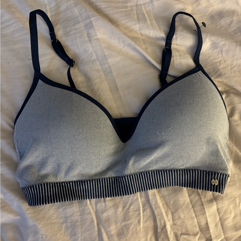 Lucky Brand Women's Navy Bra